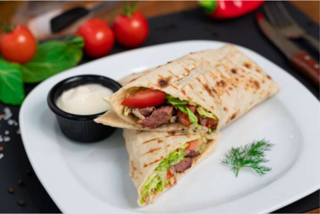 Котлеты в лаваше  