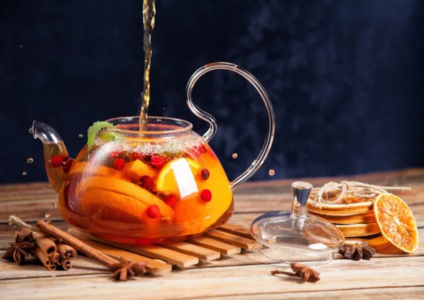 Чай фруктовый чайник
