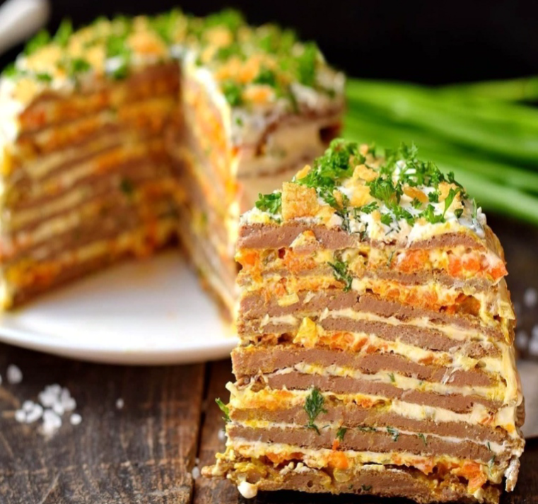 Печеночный торт 