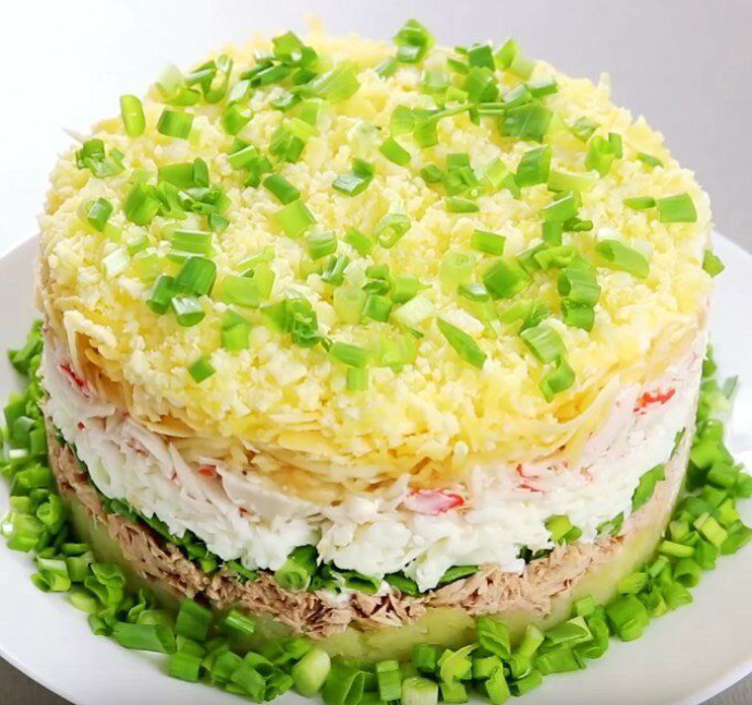 Нежность салат 