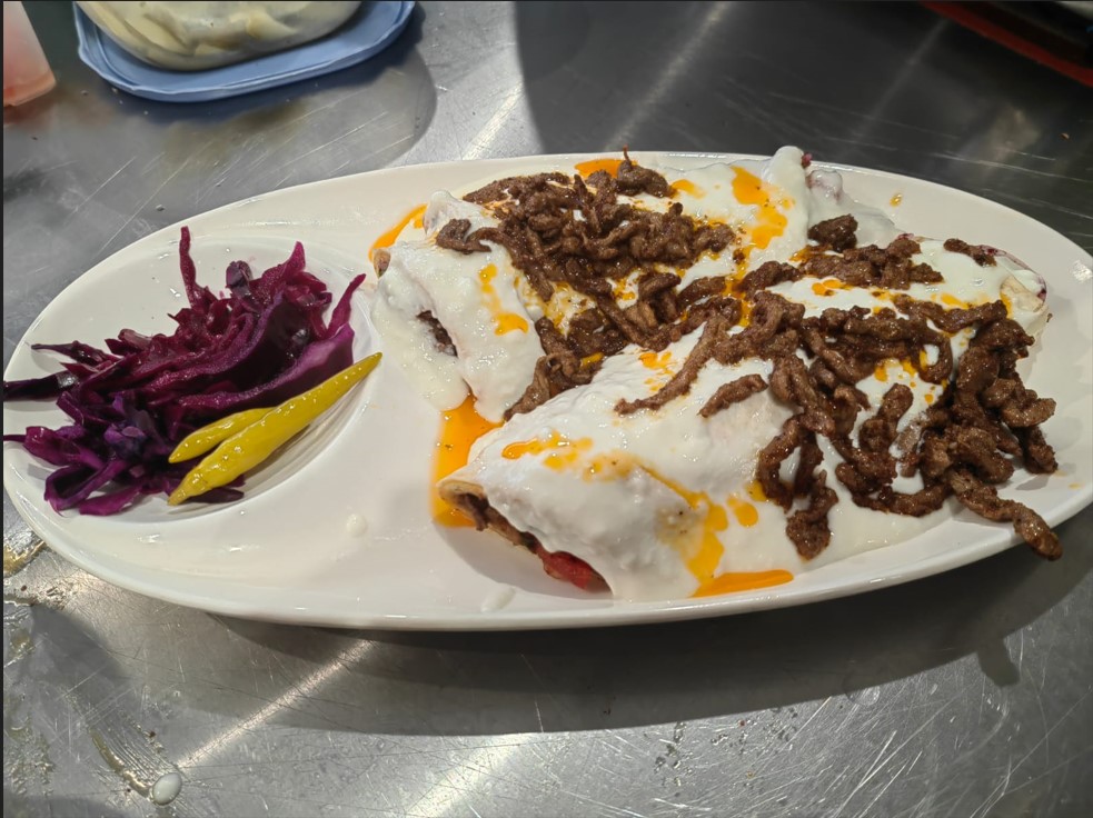 Тантуни говядина с йогуртом