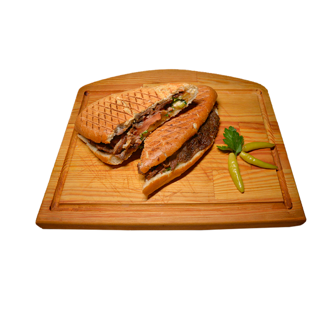 Донер ассорти в батоне