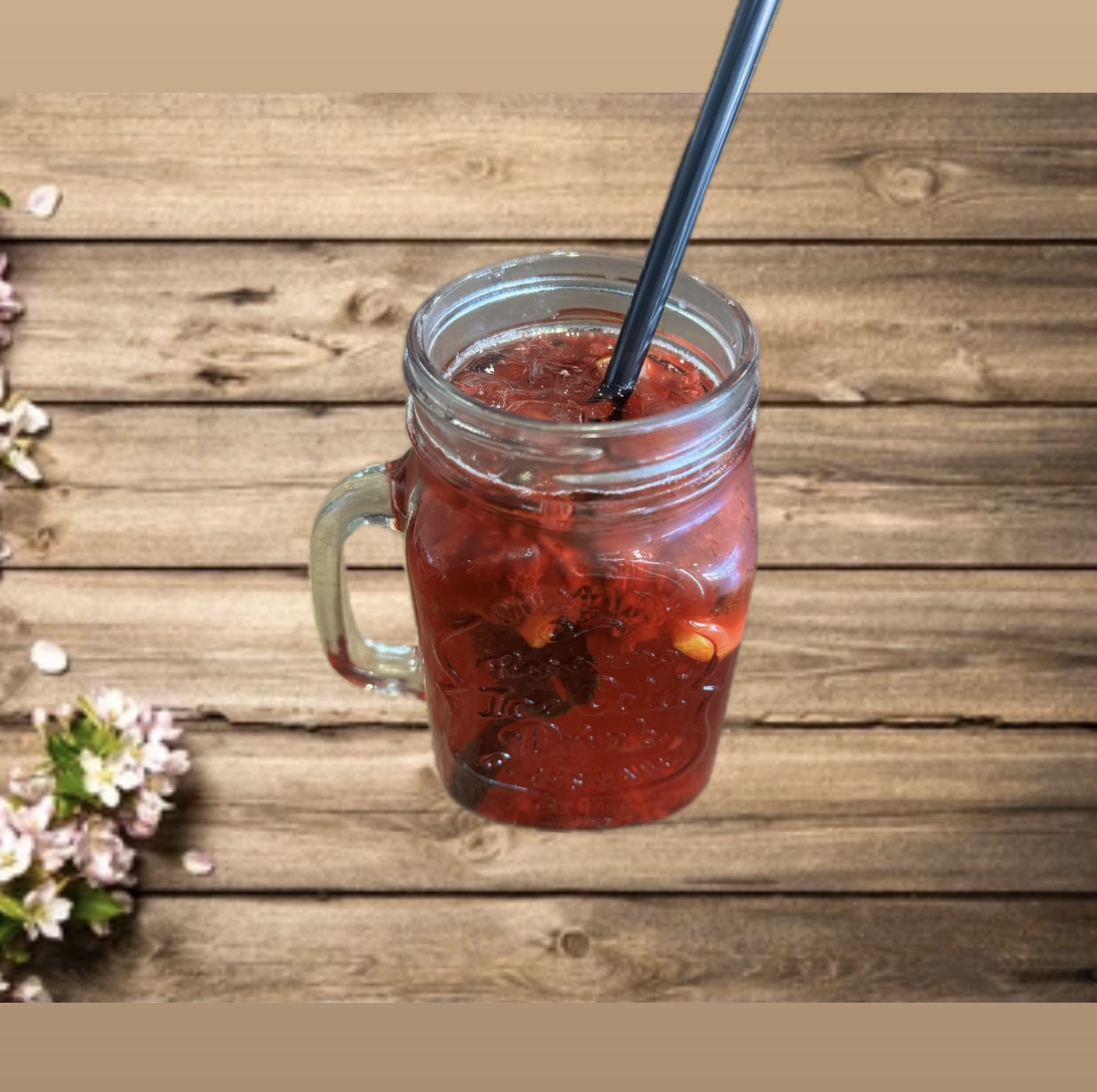 Ice tea малиновый 400мл