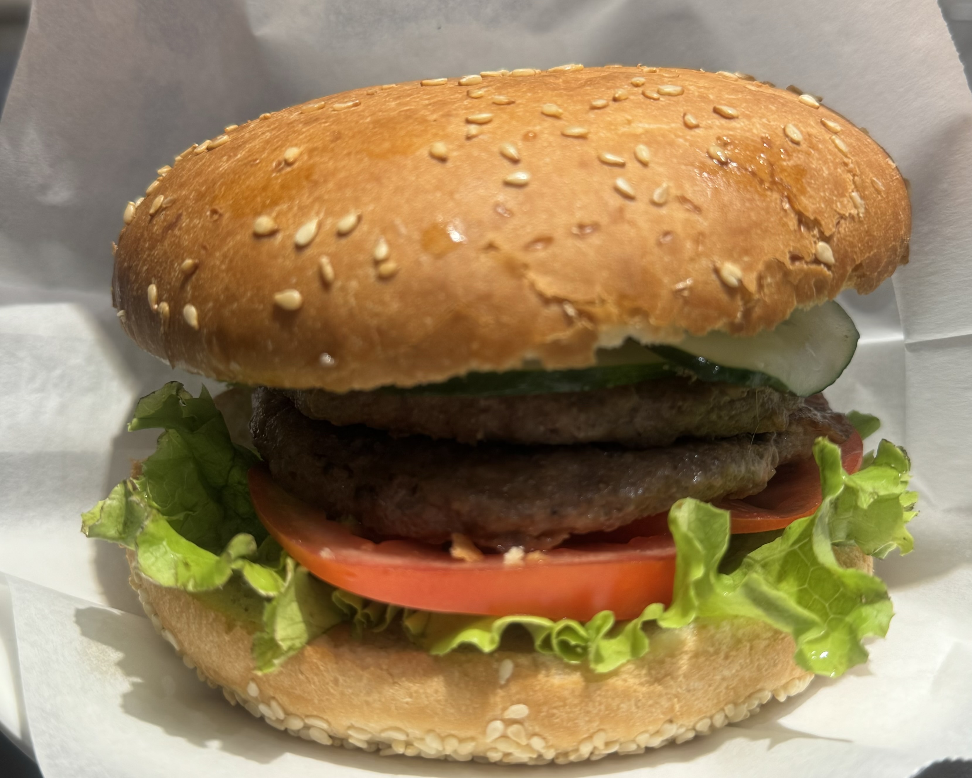 Гамбургер говяжий двойной