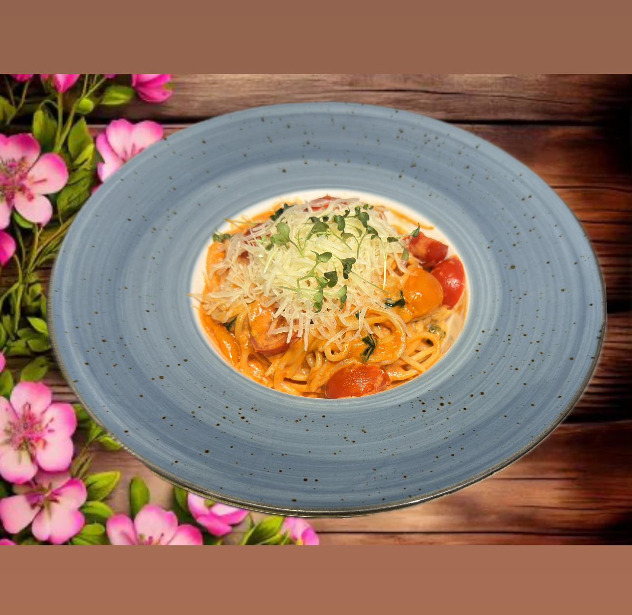 Паста с креветками