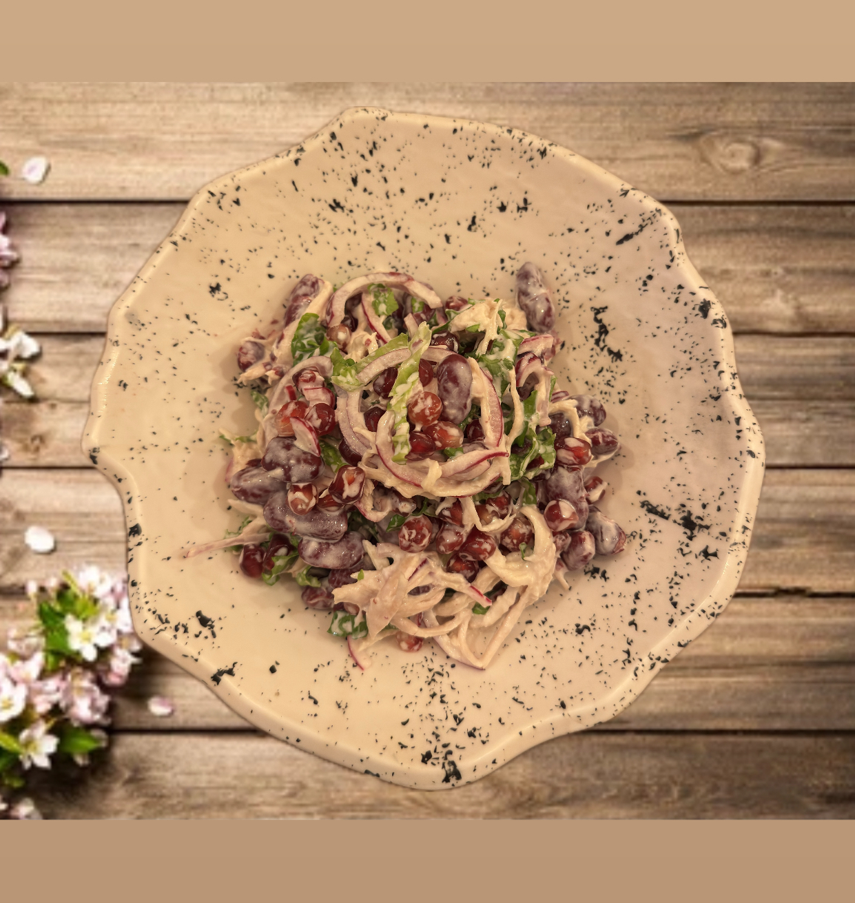 Салат гранатовый