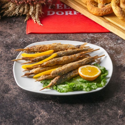 Мойва на шпажках