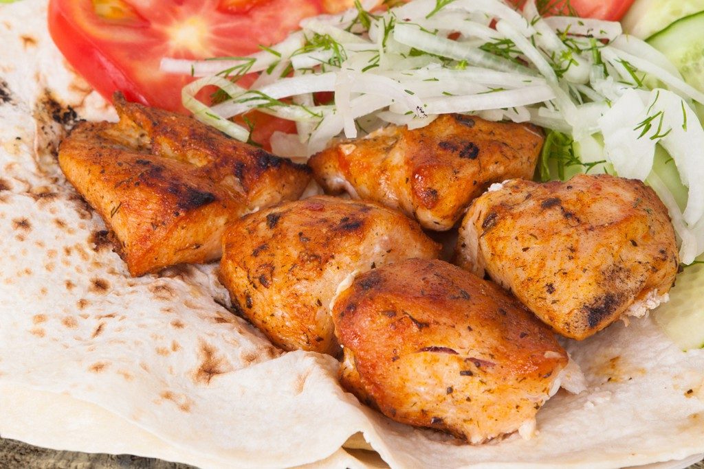 Шашлык из утки 