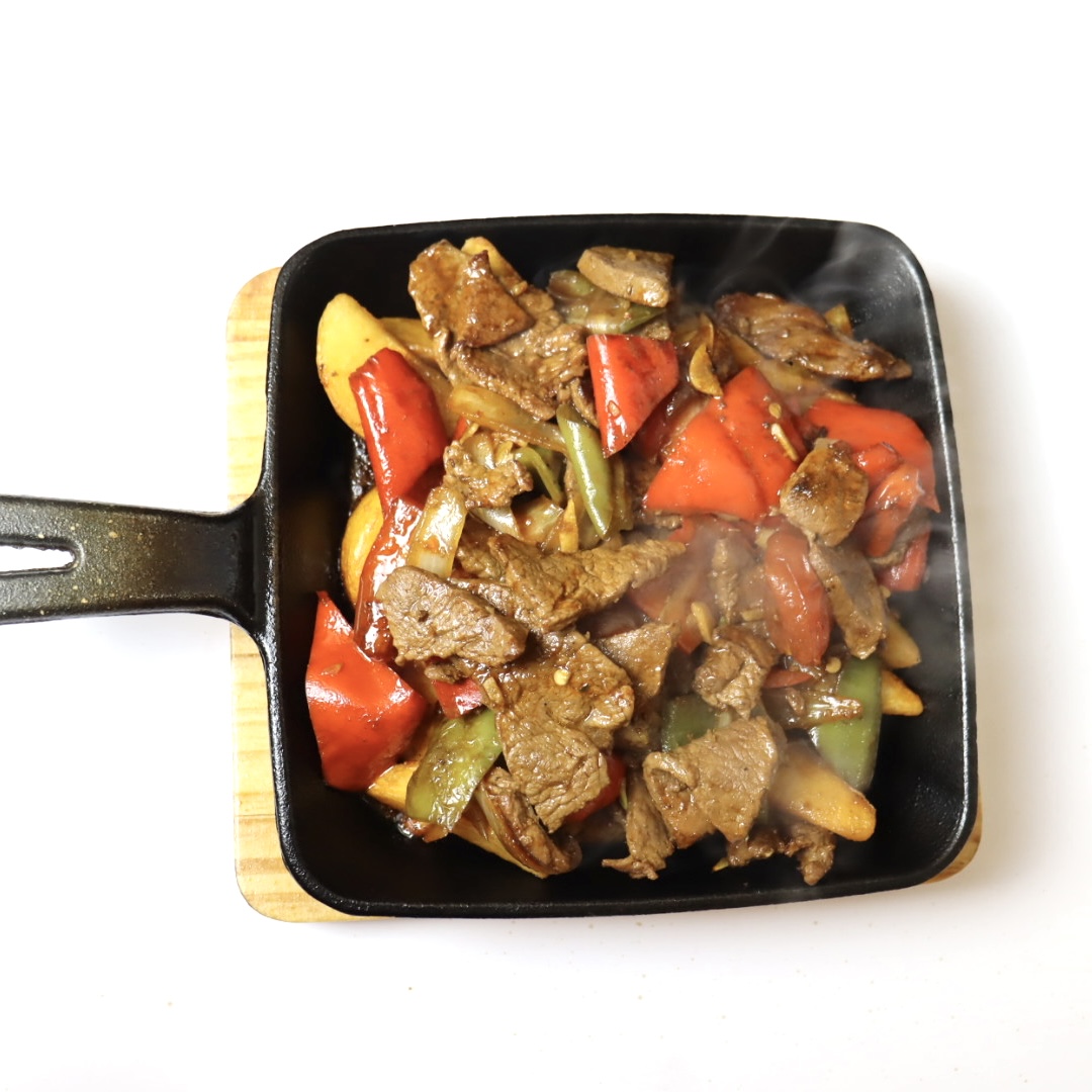 Мясо по азиатский на жаровне