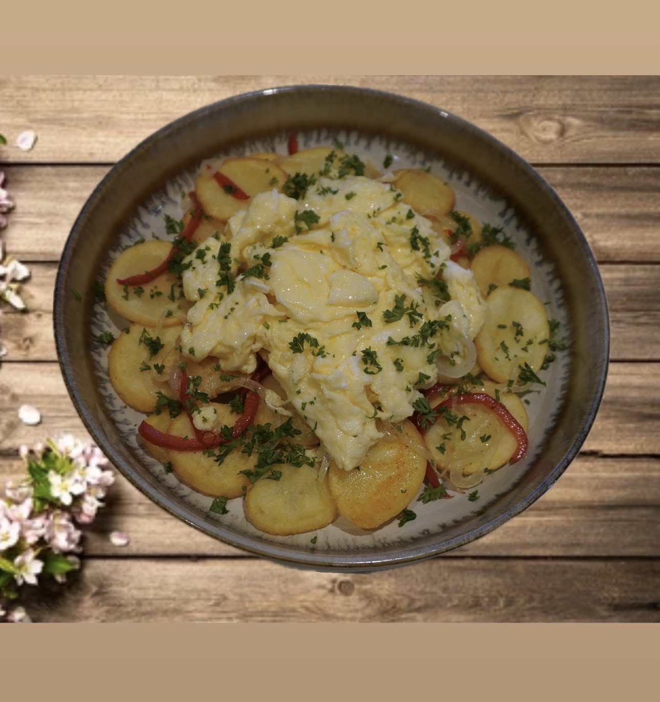 Сытный завтрак