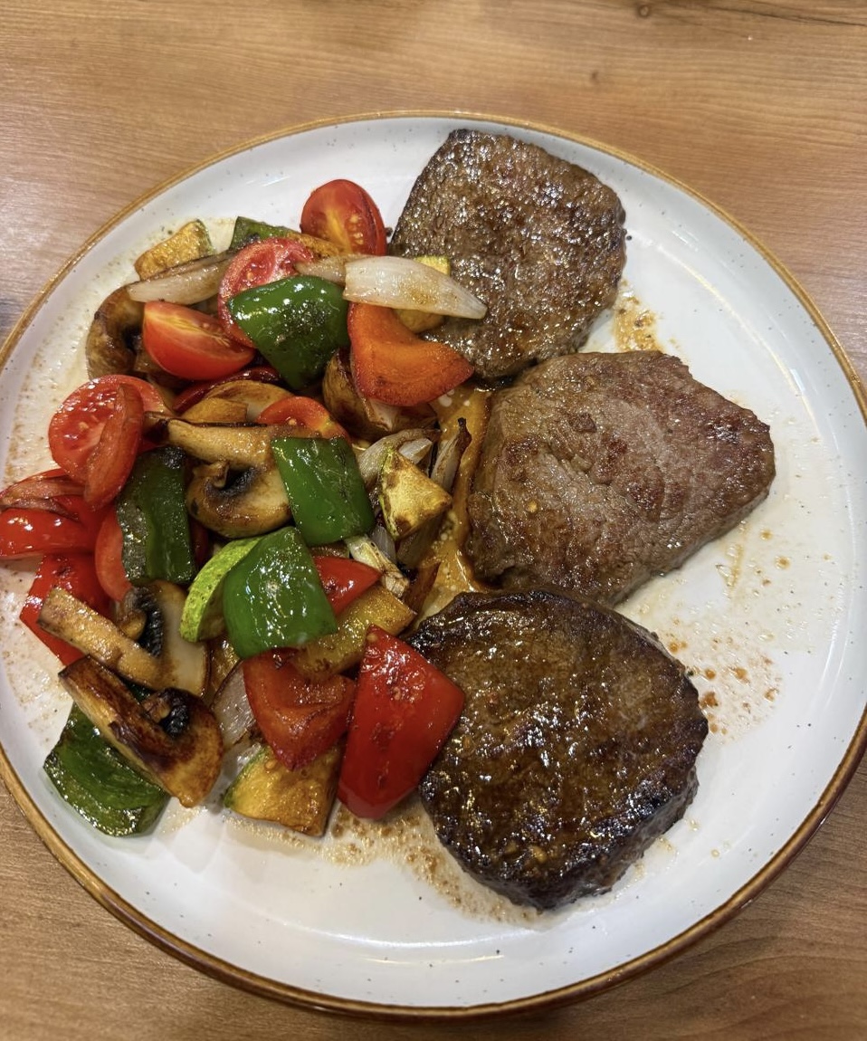 Медальоны с овощами